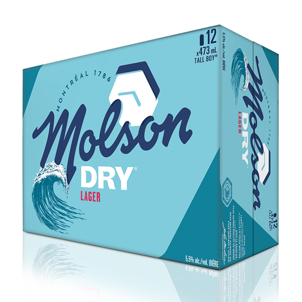 Molson Dry 12 x 473 ML
